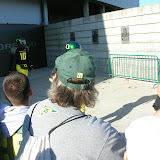 Dixon Comes out of the Locker Room