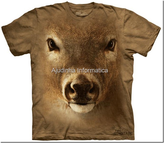 camiseta de animal