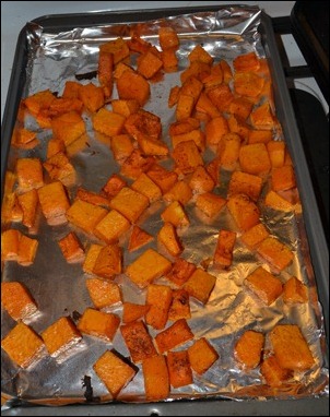 roasted butternut squash