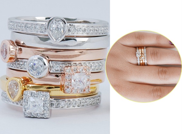 Collection for the Gemstone Stackable Rings Collection for the Gemstone Stackable Rings