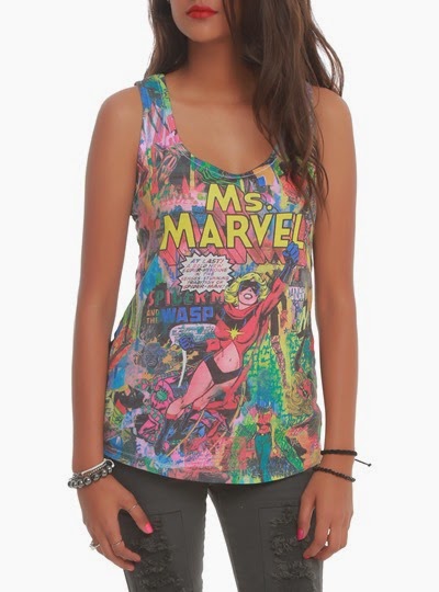 Ms. Marvel Her Universe Tank Top Ms. Marvel Her Universe Tank Top