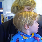 David's first haircut! – 05-Jul-2008 David's first haircut! – 05-Jul-2008