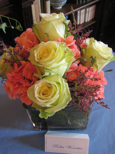 Robin Worcester's Rose and Lilac Bouquet