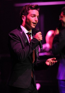 Gianluca Ginoble <br />Il Volo performing during the 