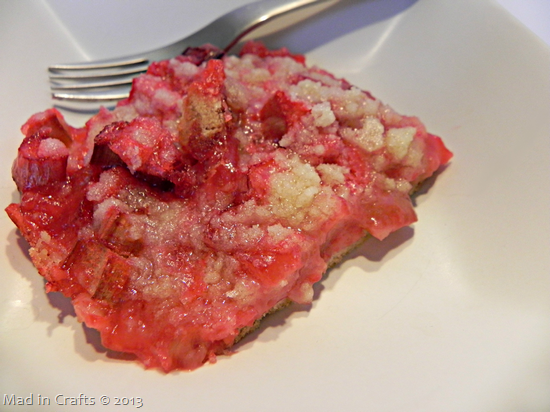easy rhubarb dessert