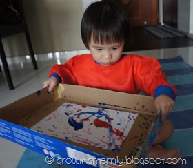 Marble painting Marble painting