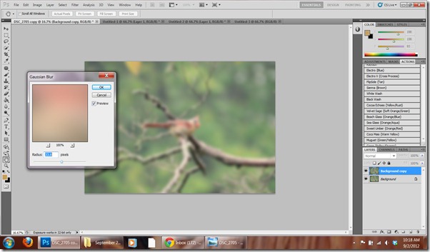 Step 3 Gaussian Blur Step 3 Gaussian Blur