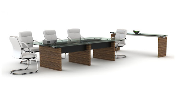MESA DE JUNTAS 3M CRISTAL