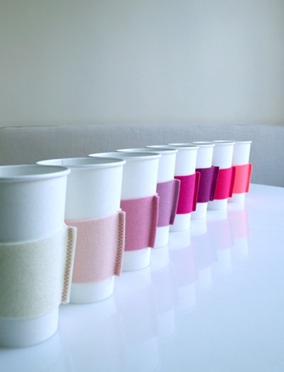 felt cozies by the purl bee