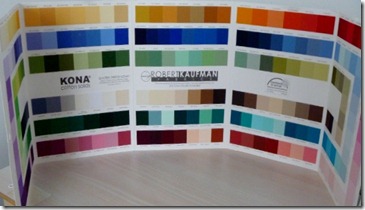 Kona Colour Card