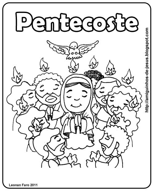 pentecoste amiguinhos de deus