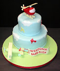 Helicopter cake