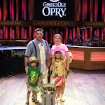 The Freys on the Grand Ole Opry stage in Nashville TN 09032011