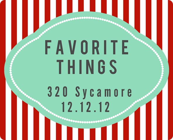 favorite things 2012