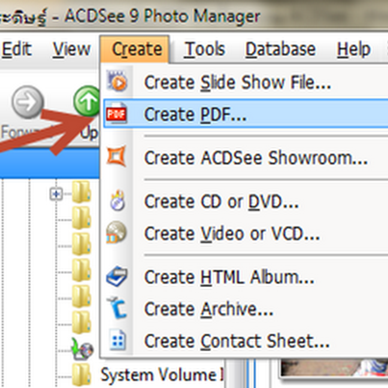 สร้างเอกสาร PDF เป็นสไลด์โชว์จากภาพถ่าย