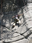 Rock climbing