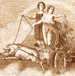 Freyr Scatters Fruitfulness As Skirnir Drives