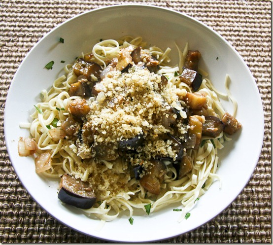 linguineeggplant