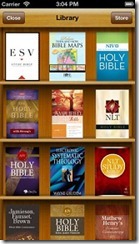 Bible Reader for iPhone