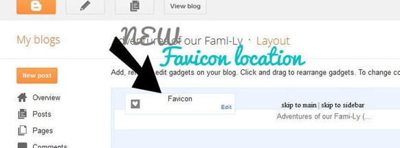 screen shot favicon location
