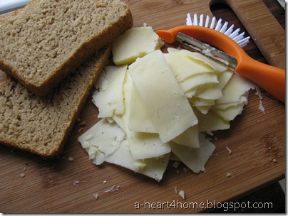 easy way to slice cheese