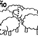 COLOREAR REBAÑO DE OVEJAS