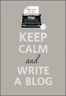 Keep Calm and Blog