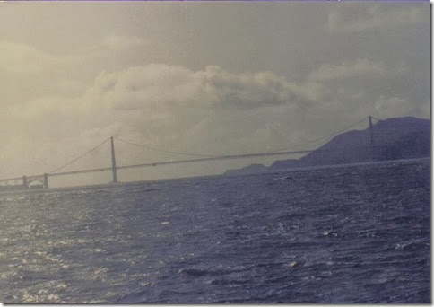 Golden Gate Bridge in San Francisco, California on March 16, 1992