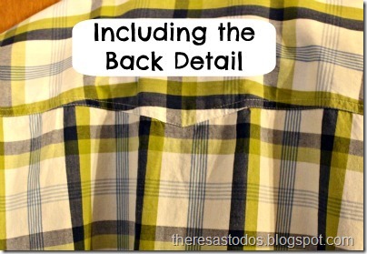 Including the Back Detail Including the Back Detail