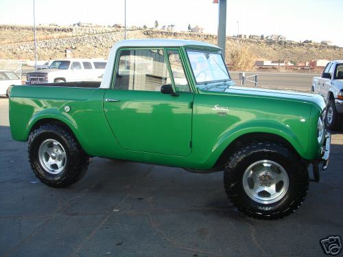 Nice Half Cab International Harvester Scout
