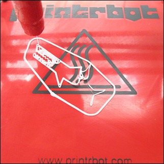 PrintrBot shark clip not sticking
