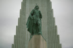 The 4p.m. ceremony was held at Hallgrimskirkja cathedral (http://hallgrimskirkja.is/), Iceland's largest church and Reykjavik's most popular tourist attraction.