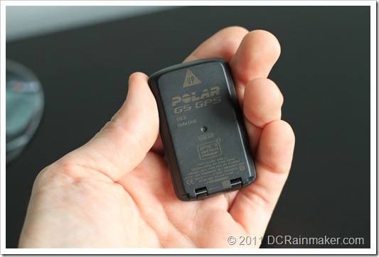 Polar G5 GPS Unit Back