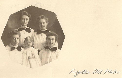 Postcard Old maid photo ML Antiques Erhard Postcard Old maid photo ML Antiques Erhard