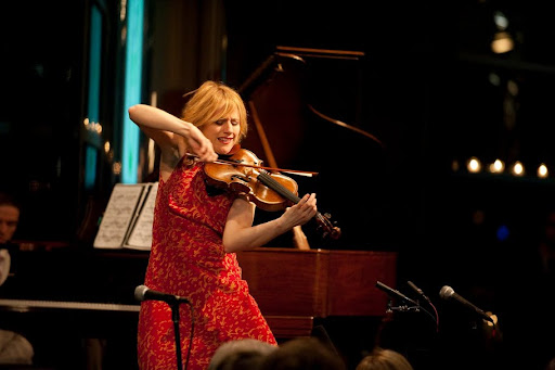 Daisy Jopling - Violinist - played 'Libertango.' - Photo Credit Nan Melville