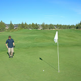 Clark Lands Two Feet From the Pin