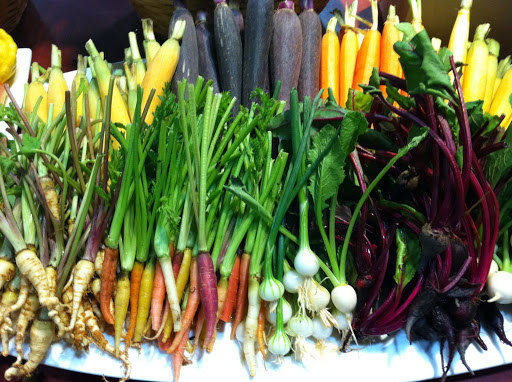 More baby veggies.