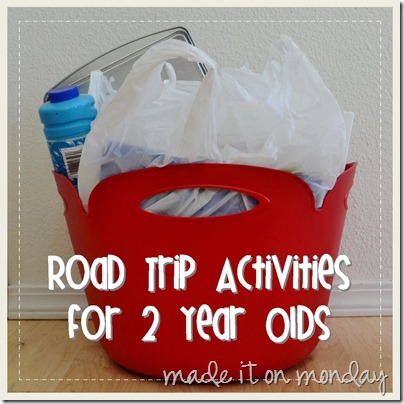 Road Trip Activites for 2 Year Olds at Made it on Monday
