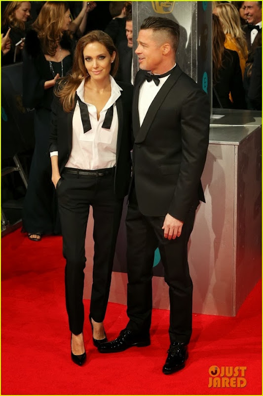 angelina-jolie-brad-pitt-2014-baftas-red-carpet-10 angelina-jolie-brad-pitt-2014-baftas-red-carpet-10