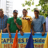 (03.02.12) Caravana por Barquisimeto, Estado Lara, con el Gobernador Henri Falcón, Leopoldo López y Henrique Capriles Radonski. Construyendo El Mejor Lara para La Mejor Venezuela. Todos a votar con Fuerza y fe el próximo 12 de febrero!! Hay un Camino hacia La Mejor Venezuela con Leopoldo López y Capriles Radonski en Barquisimeto
