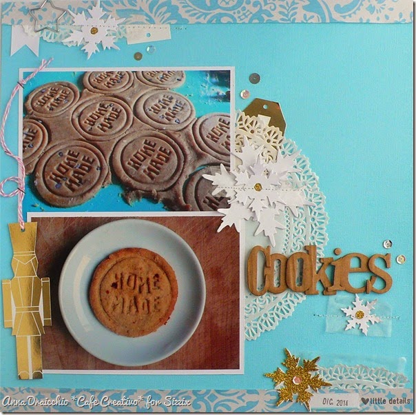 cafe creativo - sizzix big shot - scrapbooking christmas cookies (1)