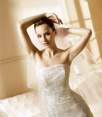 Modelo Menta - Colección Dentelle - La Sposa 2008