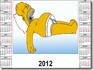 Creare al volo calendario online con le proprie foto pronto da stampare o salvare in PDF