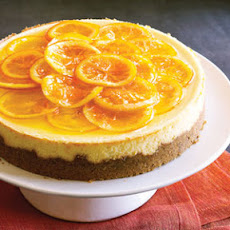 Orange Ribbon Cheesecake
