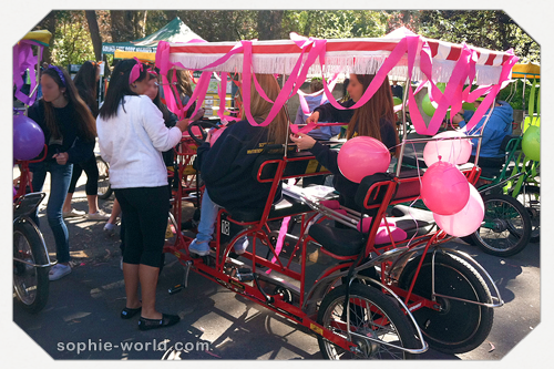 Amazing Race pedicab