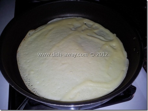 Basic Crepes Recipe by www.dish-away.com