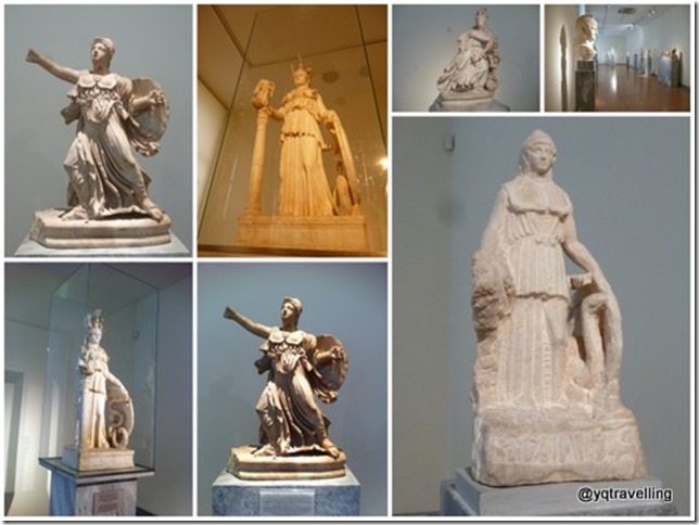 athena statues