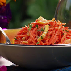Moroccan Carrot Salad with Parsley and Roasted Lemon