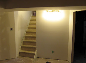 the stairs still need work, but check out the paint job!