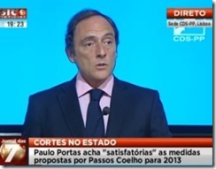 Satisfatório para o CDS - PP impossíveis para o país. Mai.2013 Satisfatório para o CDS - PP impossíveis para o país. Mai.2013